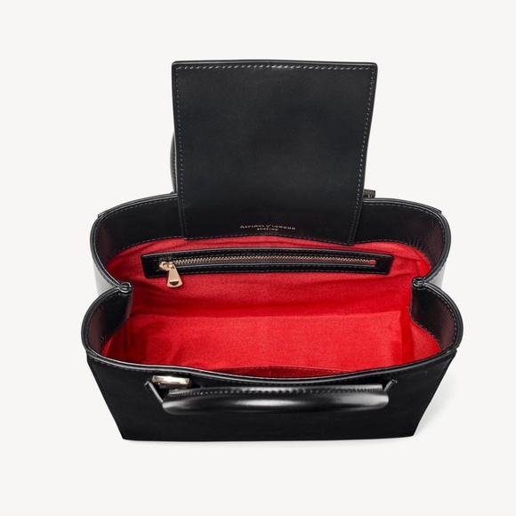 Updated Photos - Aspinal of London Mini Madison Tote - Black - Picture 14 of 14